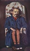 Paul Cezanne, Portrait of the Painter,Achille Emperaire
